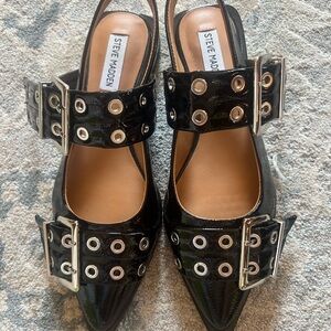 Steve Madden Graya Black Patent